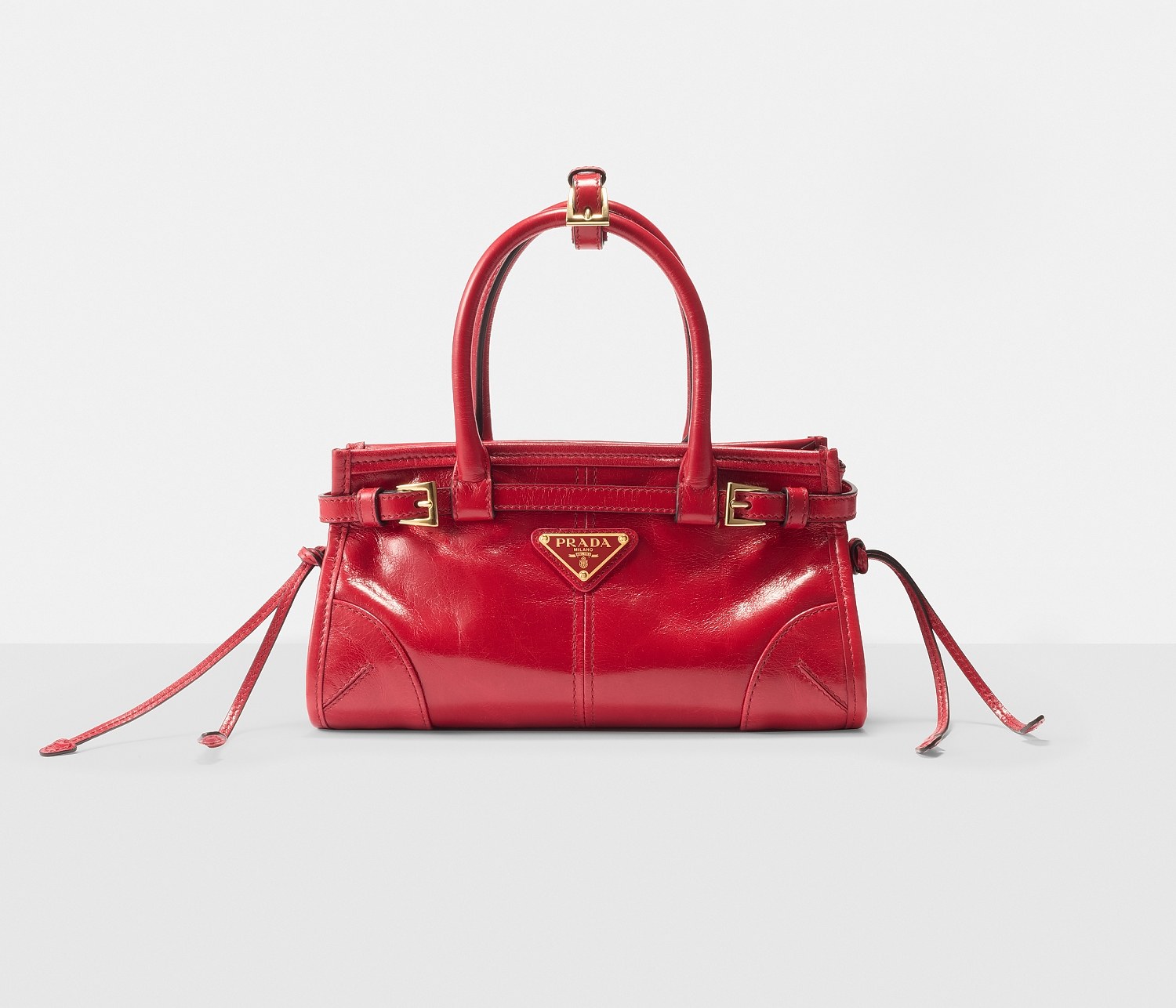 · PRADA Red Bonnie Mini Bag ·