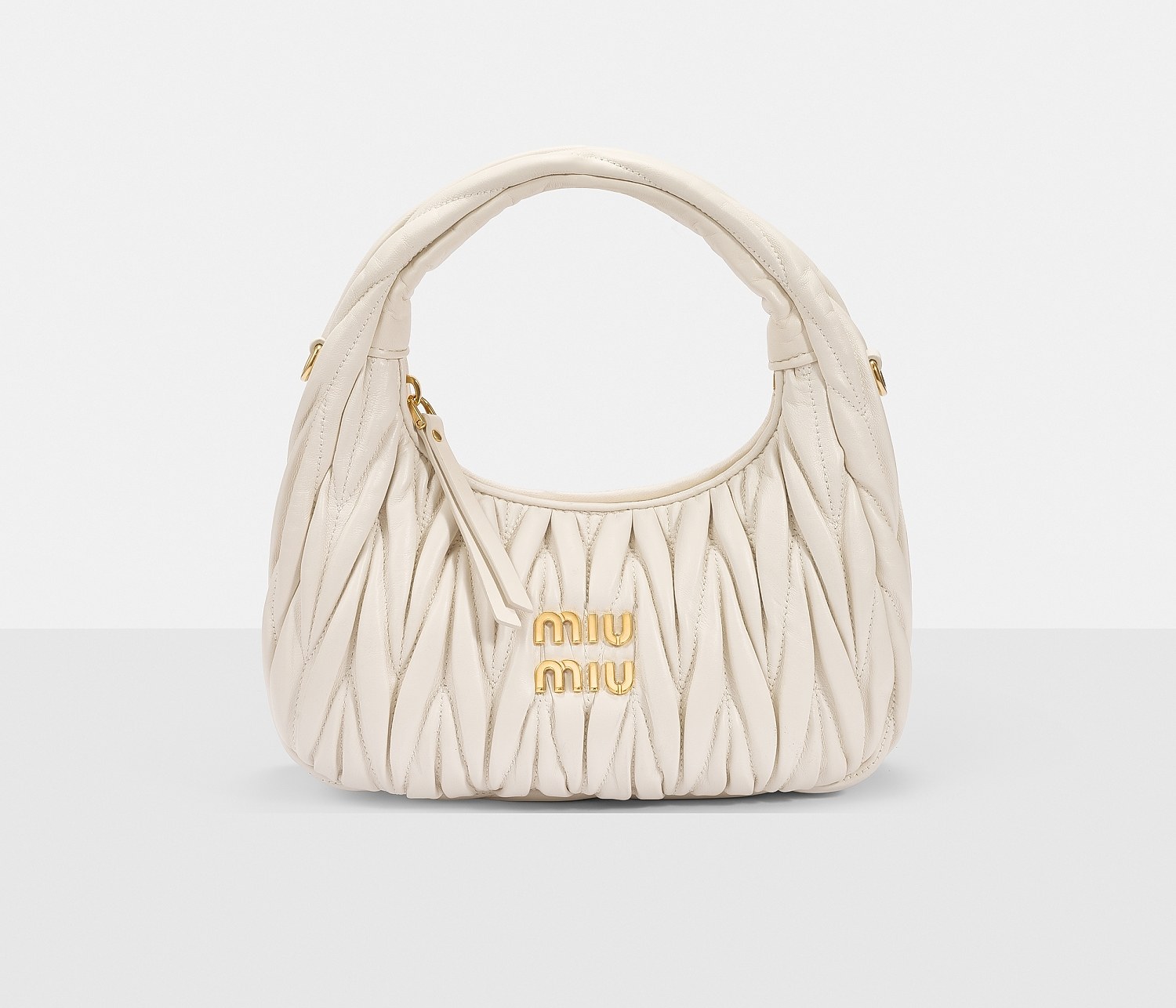 · Miu Miu Wander Small Crescent Bag ·